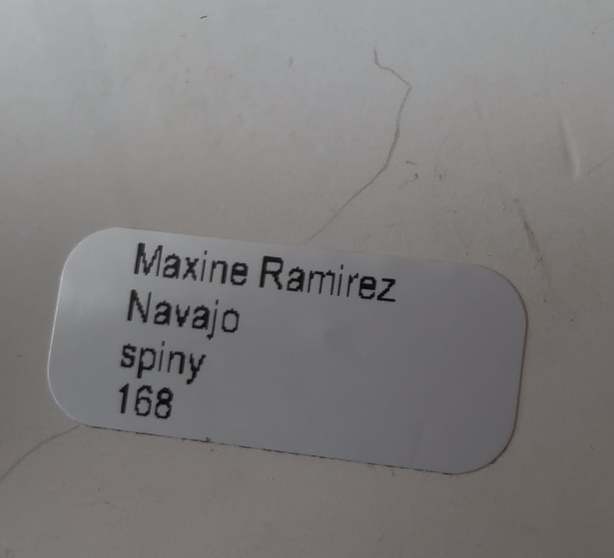 Native American Handmade Spiny Oyster Stud Earrings by Maxine Ramirez – Sterling Silver